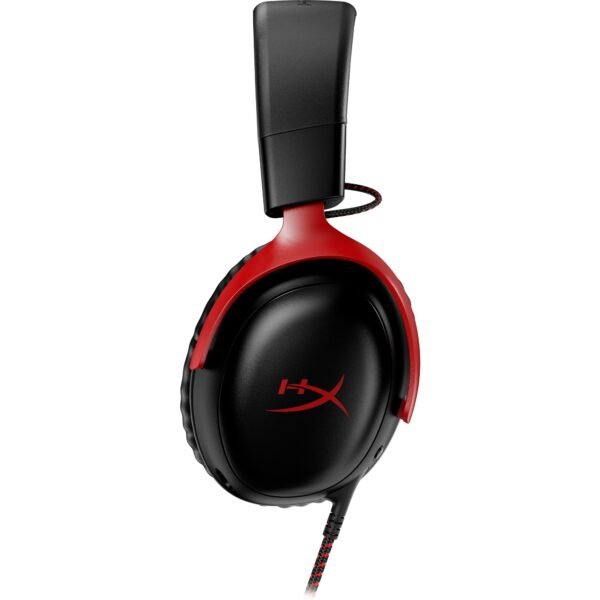 Headset HyperX Cloud III Preto/Vermelho