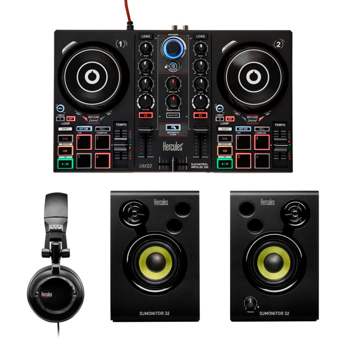Conjunto DJ Hercules DJ Learning Kit - Image 2