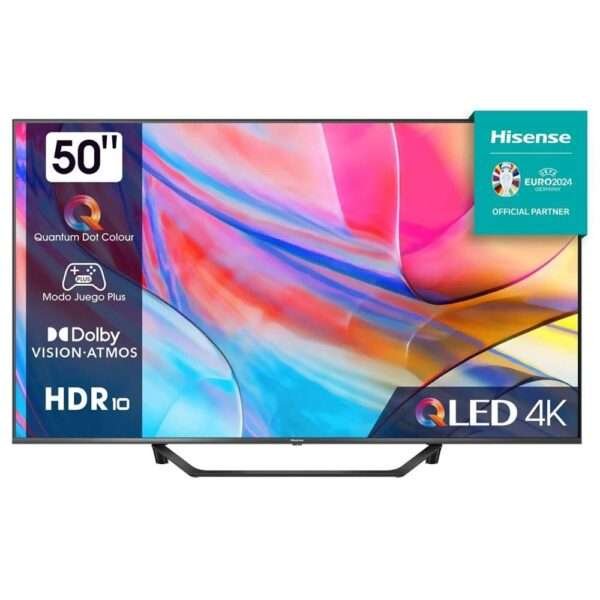 Televisão Smart TV Hisense Série A7KQ (2023) 50" QLED 4K UHD VIDAA