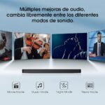 Soundbar Hisense HS205G 2.0 Dolby Digital/DTS Virtual:X 60W Preta - Image 2