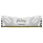 Memória RAM Kingston Fury Renegade White 16GB (1x16GB) DDR5 6000MHz CL32 Branca