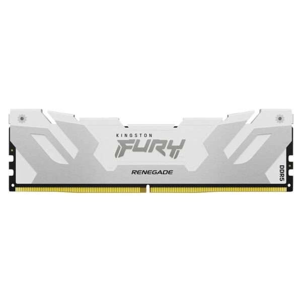 Memória RAM Kingston Fury Renegade White 16GB (1x16GB) DDR5 6000MHz CL32 Branca