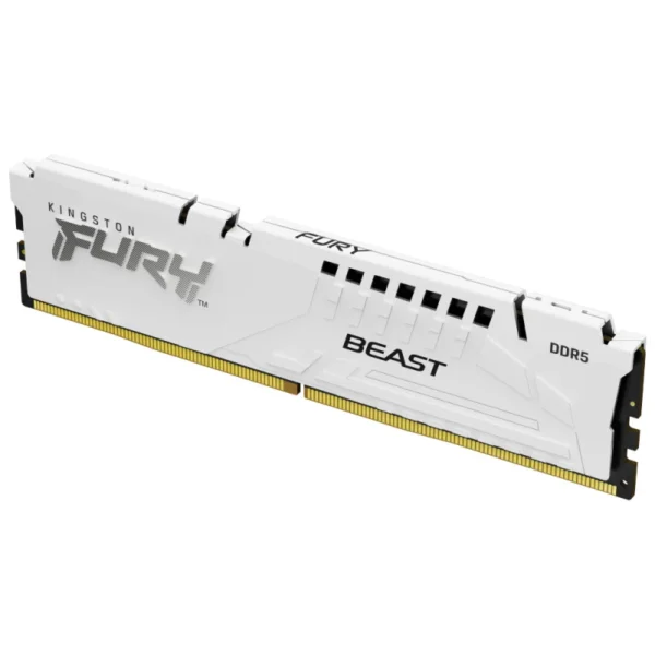 Memória Ram Kingston 16GB 5200MT/S DDR5 CL40 Fury Beast White