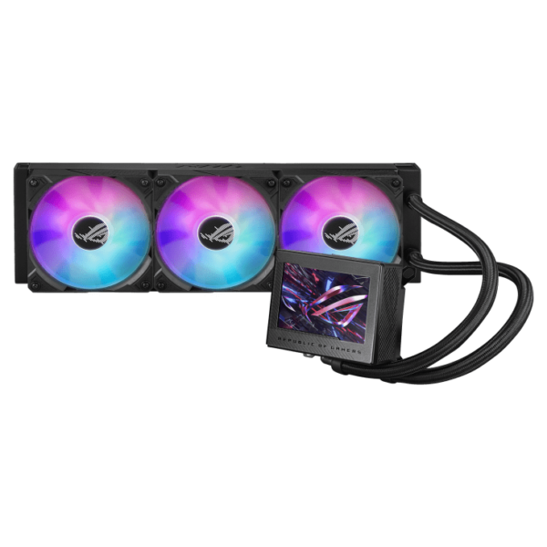Water Cooler Asus ROG Ryujin III 360 ARGB with 3.5" LCD Preto
