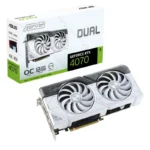 Placa Gráfica Asus Dual GeForce RTX 4070 Branca OC Edition 12GB GDDR6X