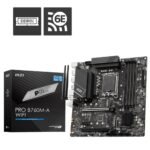 Motherboard Micro-ATX MSI Pro B760M-A WiFi DDR5 LGA 1700