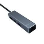 Hub USB 3.0 para Ethernet Aisens  Gigabit/3x USB 3.0