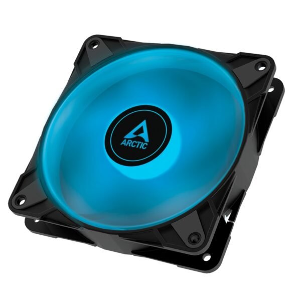 Ventoinha 120mm Arctic P12 PWM PST RGB 4 Pinos PWM Preta