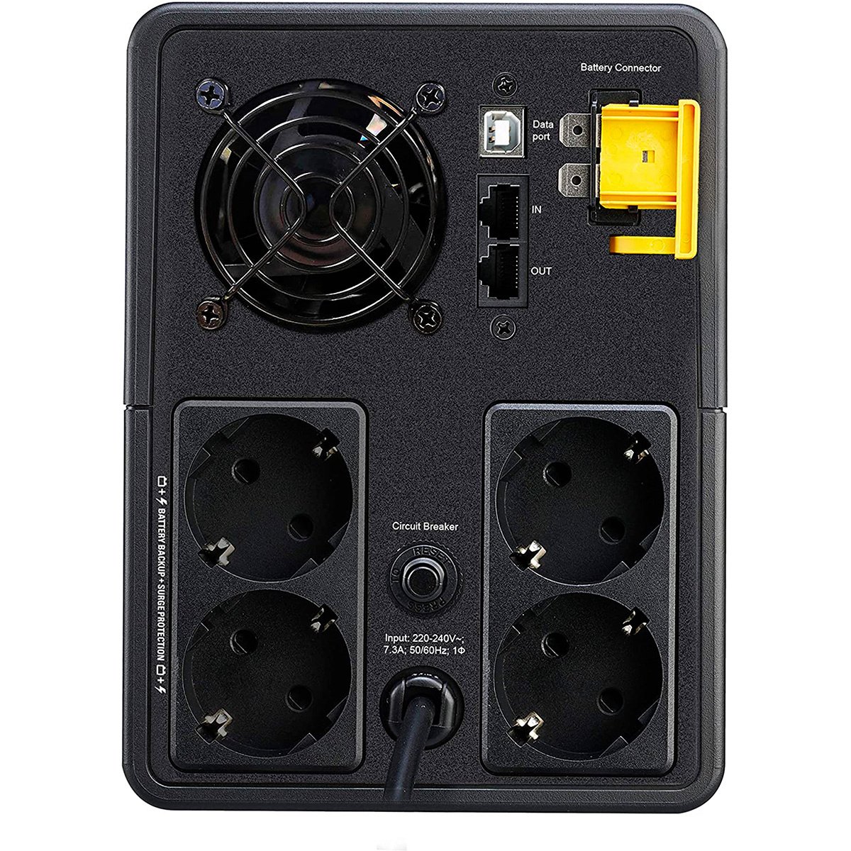 UPS APC Back-UPS 1600VA/900W 230V AVR Schuko Sockets - Image 4