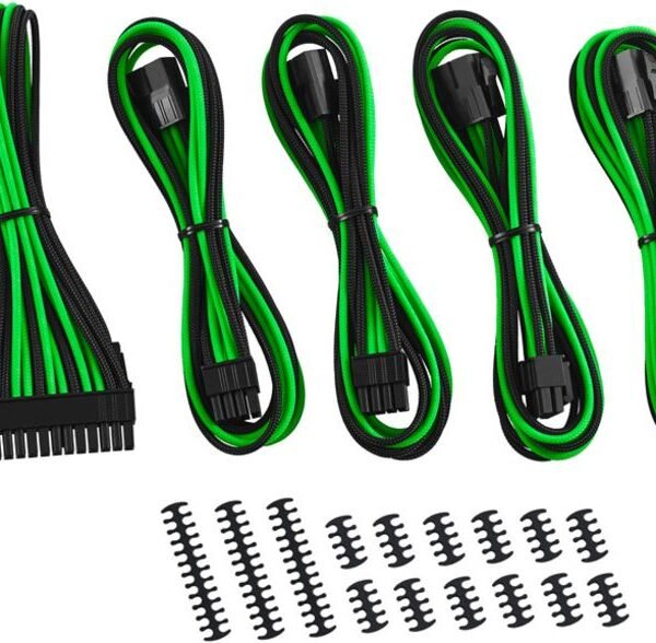 Kit de Expansão CableMod Classic ModMesh - 8+8 Series - Preto / Verde