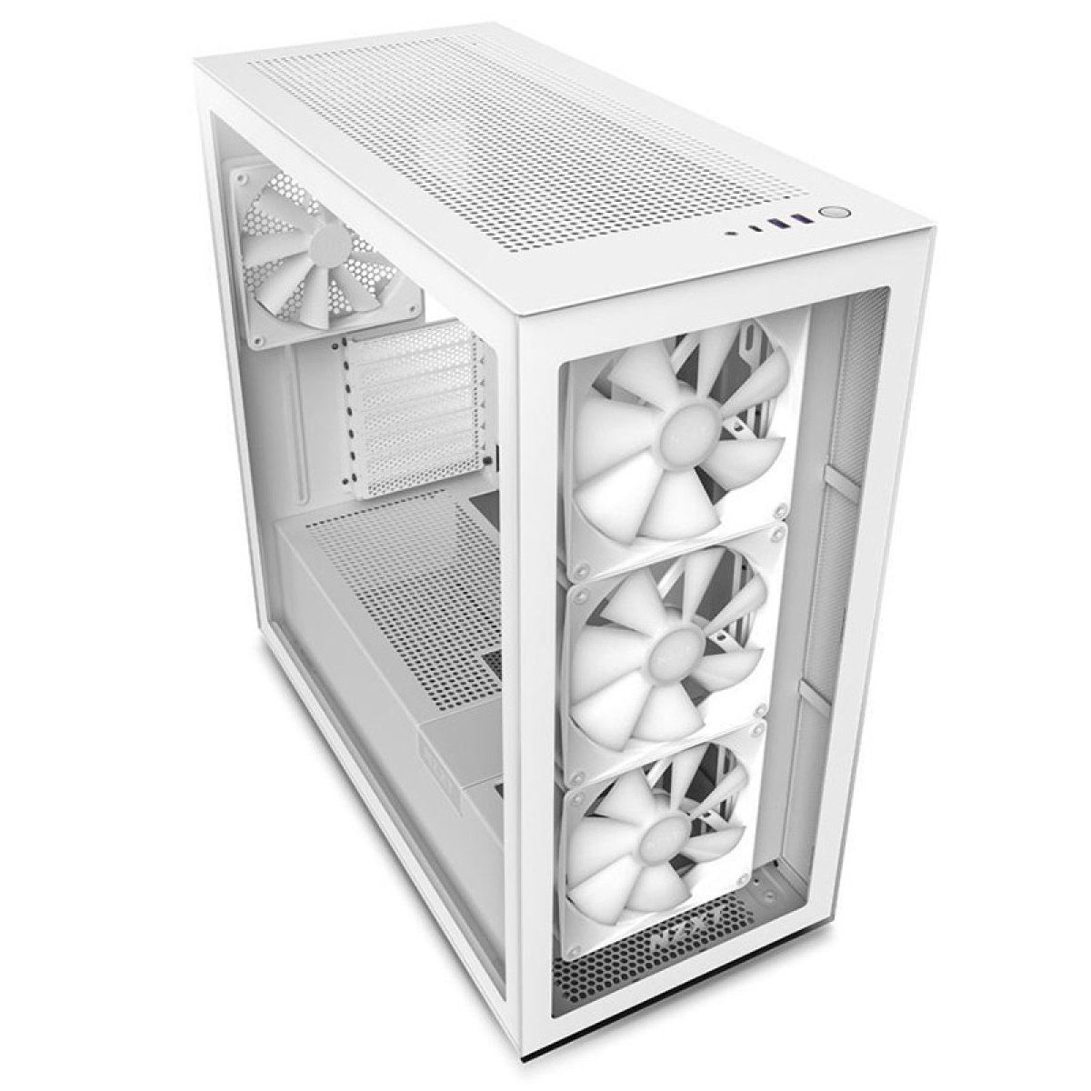 Caixa ATX NZXT H7 Elite RGB Vidro Temperado Branca - Image 3