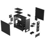 Caixa E-ATX Fractal Design Pop XL Silent Black Solid - Image 9