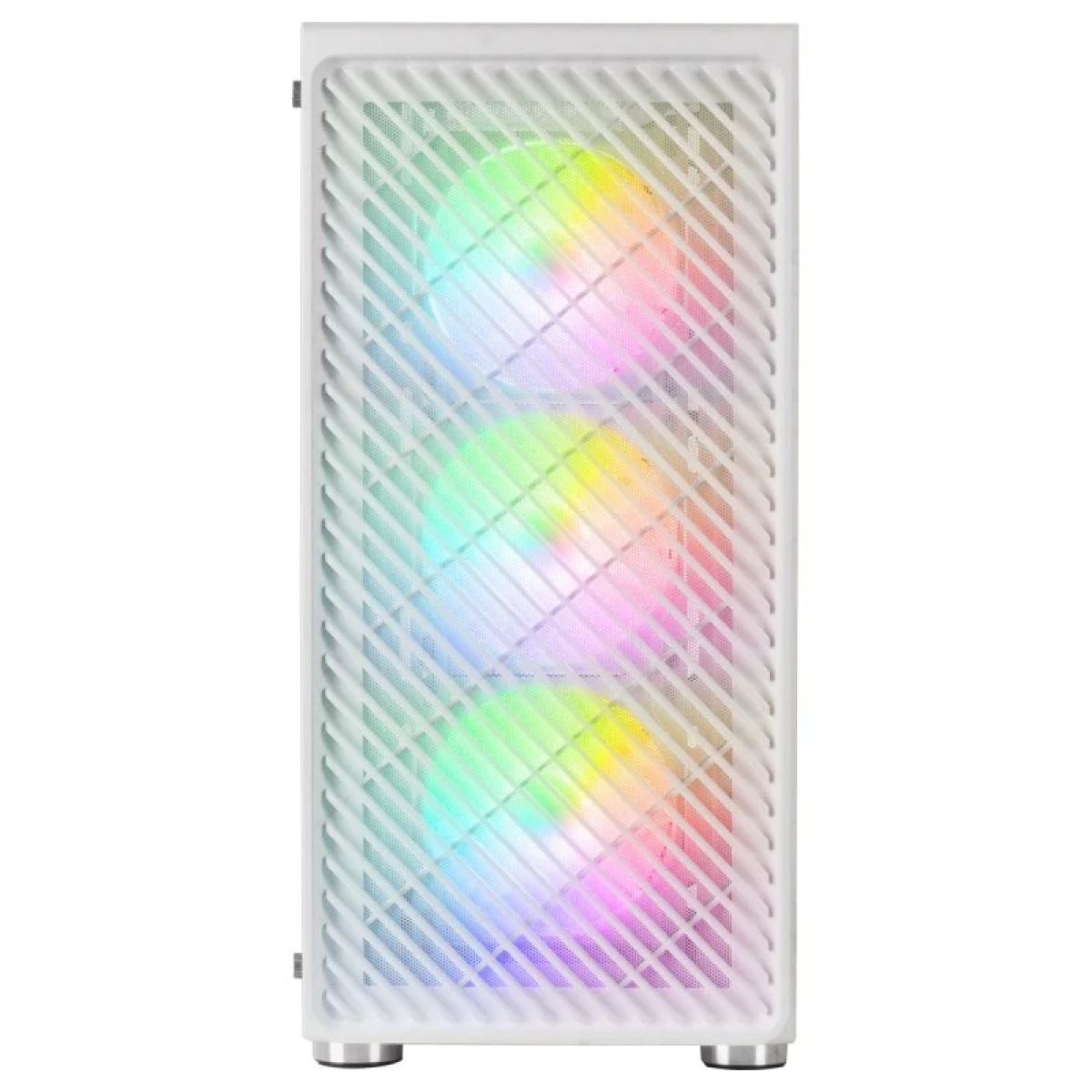 Caixa ATX Mars Gaming MC-F ARGB Vidro Temperado Branca - Image 3