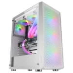 Caixa ATX Mars Gaming MC-F ARGB Vidro Temperado Branca - Image 2