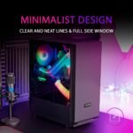 Caixa ATX Mars Gaming MCN2 Vidro Temperado Preta - Image 3