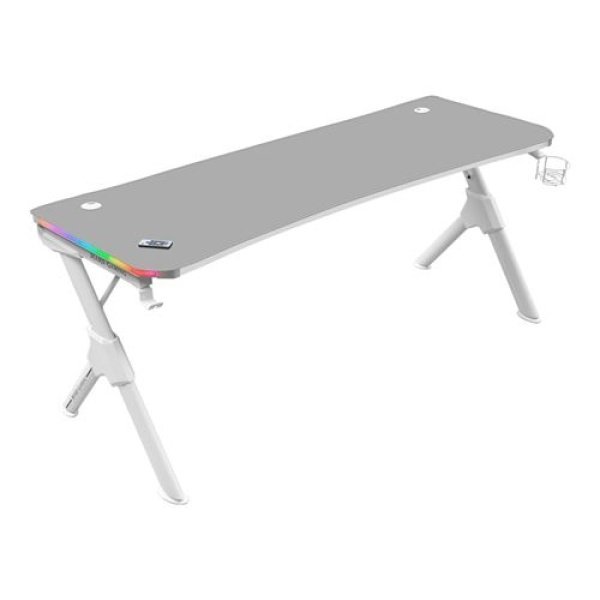 Secretária Gaming Mars Gaming MGD XL RGB Branca