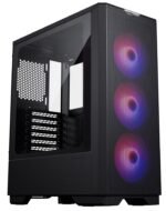 Caixa ATX Phanteks Eclipse G300 Air 3x 120mm DRGB Incluidas Vidro Temperado Preto