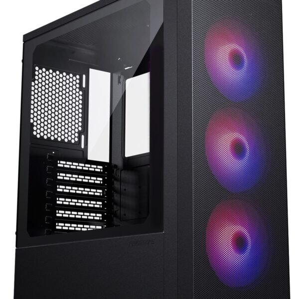 Caixa ATX Phanteks Eclipse G300 Air 3x 120mm DRGB Incluidas Vidro Temperado Preto