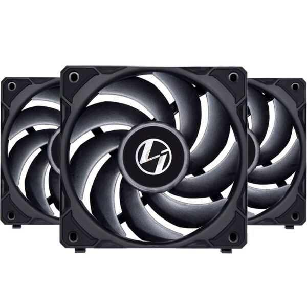 Ventoinha Lian Li UNI P28 PWM Preto 120mm (Pack 3)