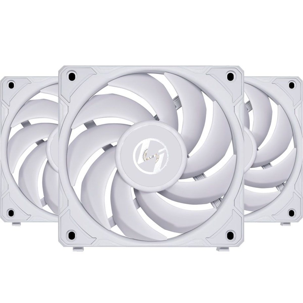 Ventoinha Lian Li UNI P28 PWM Branco 120mm (Pack 3) - Image 1