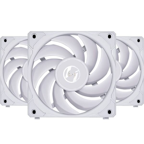Ventoinha Lian Li UNI P28 PWM Branco 120mm (Pack 3)