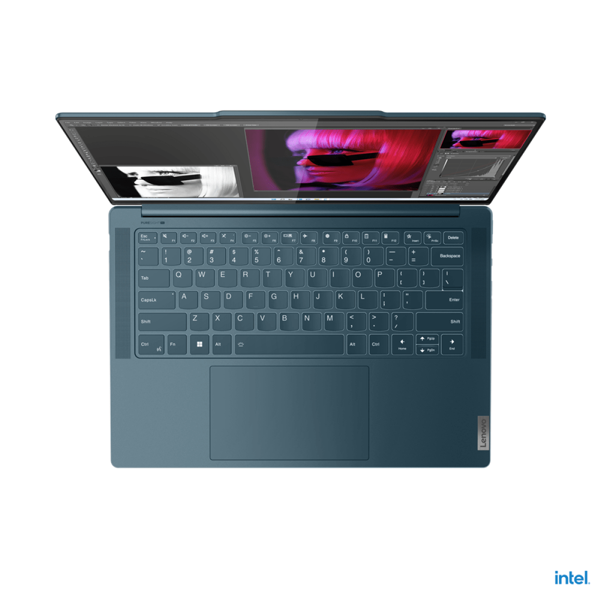 Portátil Lenovo Yoga Pro 9 14IRP8-620 14,5" 3K 120HZ I7-13750H 16GB 1TB RTX4060 TIDAL TEAL - Image 2