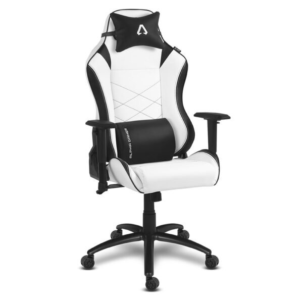 Cadeira Gaming Alpha Gamer Atena White / Black