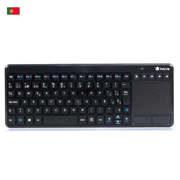 Teclado NGS Wireless Warrior c/Touchpad