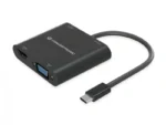 CONCEPTRONIC DOCK USB-C 1XHDMI 1XVGA 1XUSB3.0 1XAUX OUT