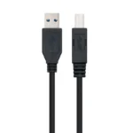 Cabo USB 3.0 Nanocable Tipo A/M-B/M 2 M Preto - Image 3