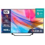 Televisão Smart TV Hisense Série A7KQ (2023) 55"/139,7cm QLED 4K UHD