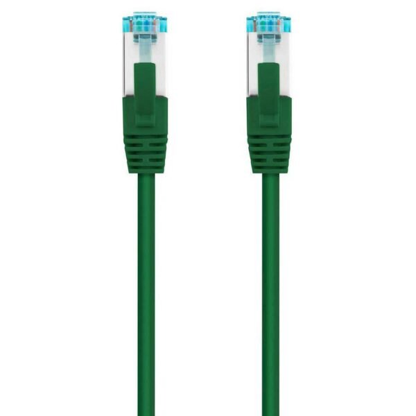 Cabo de Rede Nanocable RJ45 LSZH CAT.7 600MHZ SFTP AWG26 25 CM Verde