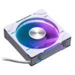 Ventoinha Phanteks D30 PWM reverse Airflow D-RGB Branco - 120mm