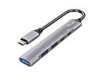 HUB EQUIP USB 3.0/2.0 de 5 portas com USB-C 100 W USB