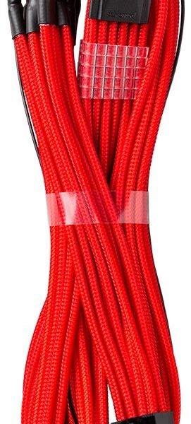 Cabo CableMod C-Series Pro ModMesh 12VHPWR 3x PCI-e para Asus/Seasonic 60cm Vermelho