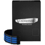 Kit de Cabo CableMod C-Series Pro ModMesh 12VHPWR para Corsair RM RMi RMx Black Label Preto e Azul