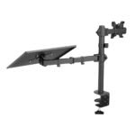 Suporte de Monitor + Portátil 1Life spt:13"/27" Articulado Preto - Image 2