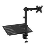 Suporte de Monitor + Portátil 1Life spt:13"/27" Articulado Preto - Image 4