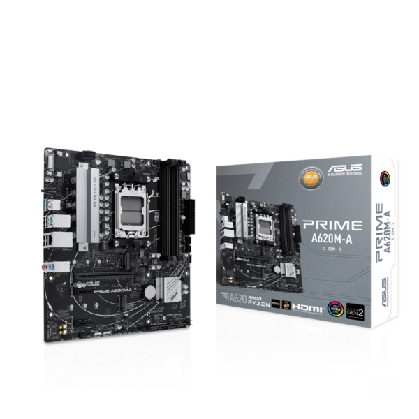 Motherboard ASUS PRIME A620M-A-CSM AMD A620 AMD AM5 DDR5 Micro-ATX