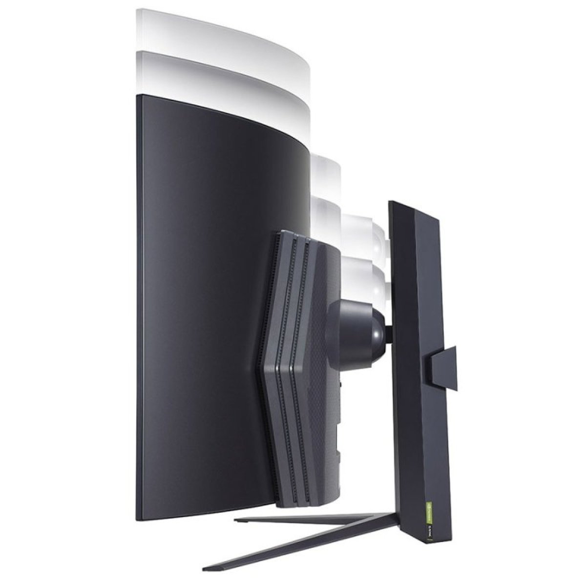 Monitor Curvo LG UltraGear 45GR95QE-B 44.5" OLED WQHD 240Hz G-Sync Compatível - Image 5