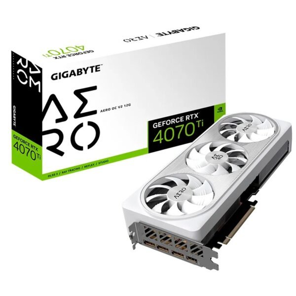 Placa Gráfica Gigabyte GeForce RTX 4070 Ti Aero OC V2 12GB GDDR6X DLSS3