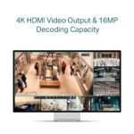 NVR TP-Link VIGI NVR1104H-4P 4 Canais PoE 1HDD H265+ - Image 4