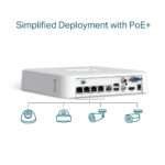 NVR TP-Link VIGI NVR1104H-4P 4 Canais PoE 1HDD H265+ - Image 3