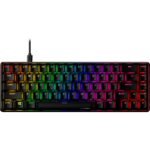 Teclado Mecânico HyperX Alloy Origins 65 RGB Preto Switch HyperX Red (US)