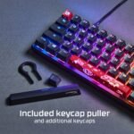 Teclado Mecânico HyperX Alloy Origins 65 RGB Preto Switch HyperX Red (US) - Image 7