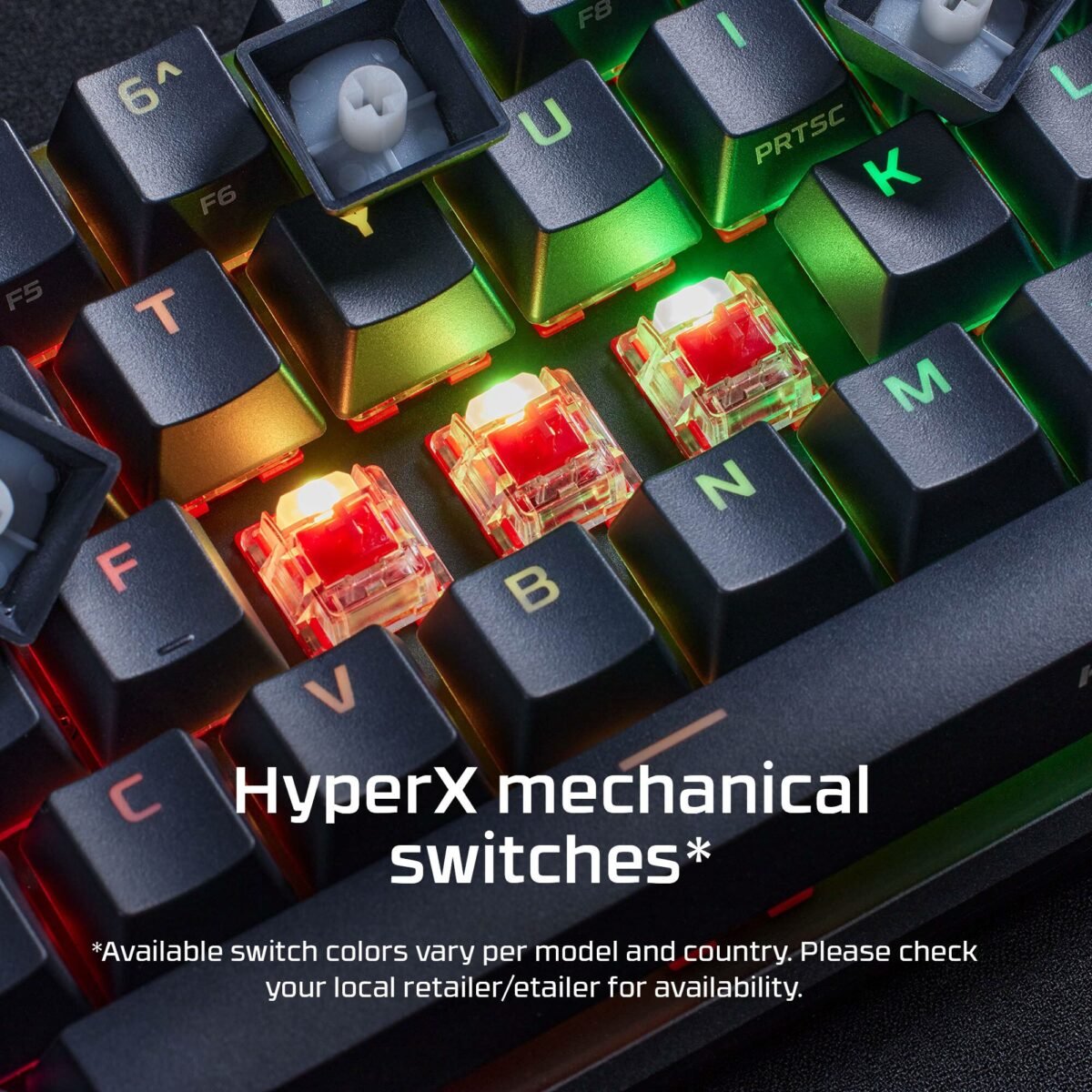 Teclado Mecânico HyperX Alloy Origins 65 RGB Preto Switch HyperX Red (US) - Image 5