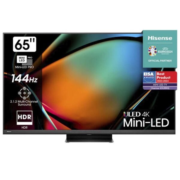 Televisão Smart TV Hisense 2023 65" Mini-LED 4K UHD VIDAA