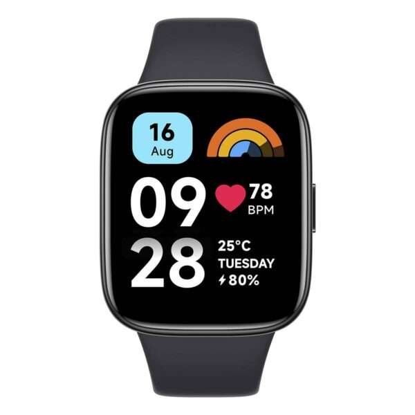 Smartwatch Xiaomi Redmi Watch 3 Active Preto