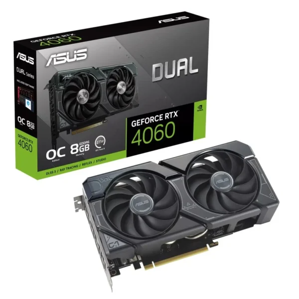 Placa Gráfica Asus Dual GeForce RTX 4060 OC Edition 8GB GDDR6
