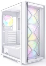 Caixa ATX Montech AIR 1000 Premium Vidro Temperado Branco